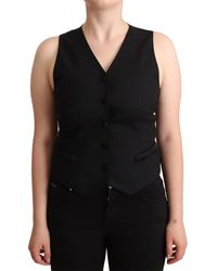 Dolce & Gabbana - Wool-Blend Top - Lyst
