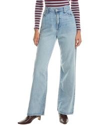 Rag & Bone - Lori High Rise Flare Wide Leg Jean - Lyst