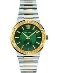 Versace - Greca Logo Watch - Lyst