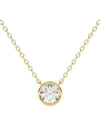 Lab Grown Diamonds - 14K 0.50 Ct. Tw. Lab-Grown Diamond Necklace - Lyst
