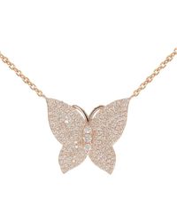 Diana M. Jewels - Fine Jewelry 14k Rose Gold 0.75 Ct. Tw. Diamond Necklace - Lyst