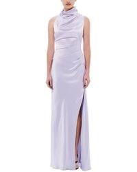 Misha - The 'Constantina' Satin Dress - Lyst
