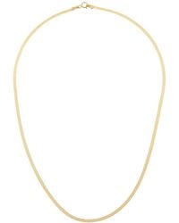 Italian Gold - 10K 2.15Mm Herringbone Necklace - Lyst