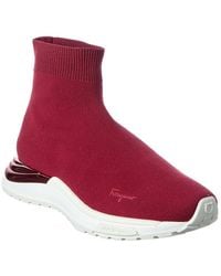 Ferragamo - Ninette Knit Sock Sneaker - Lyst