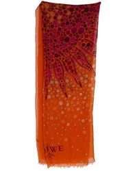Loewe - Vibrant Print Scarf (authentic Pre-loved) - Lyst