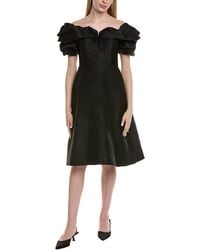 Teri Jon - Midi Dress - Lyst
