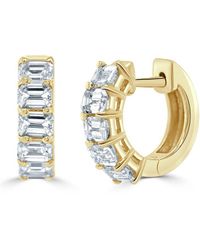 Sabrina Designs - 14k 1.50 Ct. Tw. Diamond Huggie Earrings - Lyst