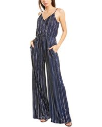 vince camuto metallic jumpsuit