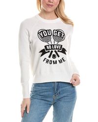 Minnie Rose - You Get No Love From Me Cashmere-blend Sweater - Lyst
