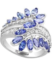 Effy Fine Jewelry - 14K 2.65 Ct. Tw. Diamond & Tanzanite Ring - Lyst