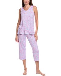 Ellen Tracy - 2Pc Pant & Top Pajama Set - Lyst