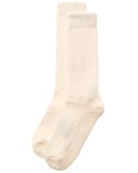 Stems - Scrunch Grip Crew Socks - Lyst