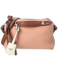 Fendi - By The Way Selleria Mini Leather Satchel - Lyst
