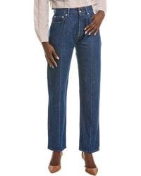 Officine Generale - Officine Generale Naomi Washed Blue Jean - Lyst