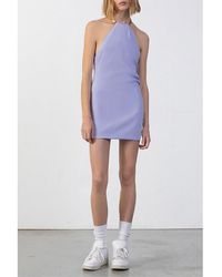 GAUGE81 - Tome Silk Mini Dress - Lyst