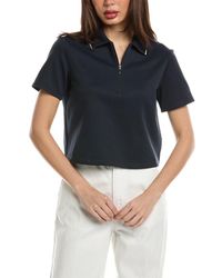 Theory - Tennis Zip Polo Shirt - Lyst