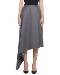 Adam Lippes - Orion Wool-Blend Skirt - Lyst