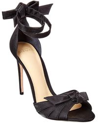 Alexandre Birman New Clarita 100 Satin Sandal - Black