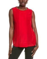 BOSS - Bemiula Silk Top - Lyst