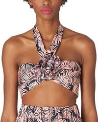Carolina Herrera - Halter Bandeau Top - Lyst