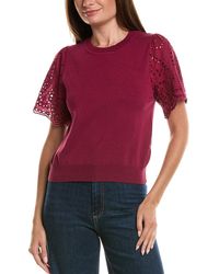 Nanette Lepore - Short Sleeve Top - Lyst