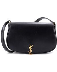 Saint Laurent - Leather Voltaire Shoulder Bag Mini (Authentic Pre-Loved) - Lyst