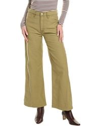 FRAME - Le Baggy Washed Summer Sage Palazzo Jean - Lyst