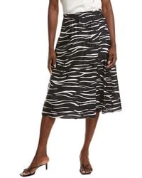 Officine Generale - Officine Generale Irena Silk Skirt - Lyst