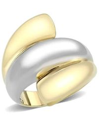 Alamode Jewelry - Plated Stainless Steel Ring - Lyst