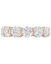 Diana M. Jewels - Diana M. 14K Rose 15.00 Ct. Tw. Lab-Grown Diamond Ring - Lyst