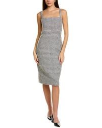 St. John - Tweed Dress - Lyst