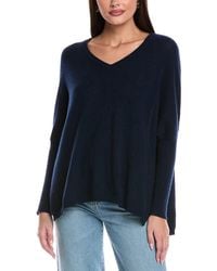 Brodie Cashmere - Charlotte V-Neck Cashmere Sweater - Lyst