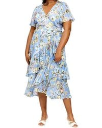 Tanya Taylor - Brittany Midi Dress - Lyst