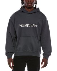 Helmut Lang - Crumpled Logo Hoodie - Lyst