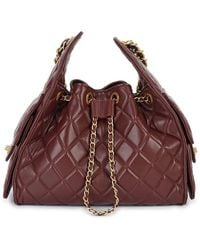 Tiffany & Fred Paris - Quilted Leather Shoulder Bag - Lyst