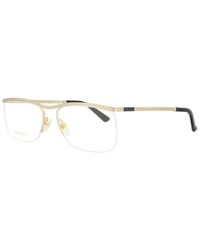 Gucci Brioni Br0071o 57mm Optical Frames in Brown for Men | Lyst