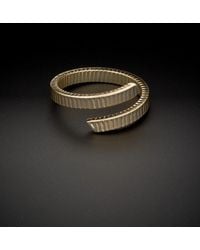 Italian Gold - 14k Bypass Ring - Lyst