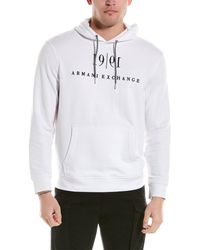 Armani Exchange - Embroidered Hoodie - Lyst
