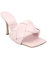 Bottega Veneta - Lambskin Leather Lido Mule, Never Worn (Authentic Pre- Loved) - Lyst