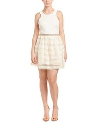 Nicole Miller Just Me Cocktail Dress - White