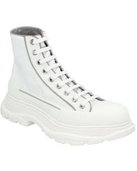 McQueen - Canvas Tread Slick Boot, Never Worn (Authentic Pre- Loved) - Lyst