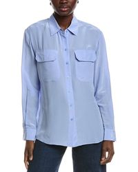 BOSS - Boss Hugo Boss Biventi Silk-Blend Shirt - Lyst