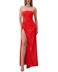 Alma King - Solid Maxi Dress - Lyst