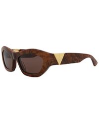 Bottega Veneta - Bv1221s 54mm Sunglasses - Lyst