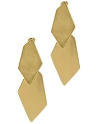 Adornia - 14k Plated Drop Earrings - Lyst