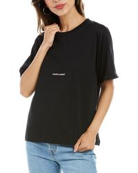 Saint Laurent Rive Gauche T-shirt - Black
