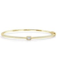 Sabrina Designs - 14K 0.22 Ct. Tw. Diamond Bangle Bracelet - Lyst