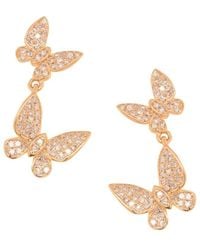 Diana M. Jewels - Fine Jewelry 14k Rose Gold 0.35 Ct. Tw. Diamond Earrings - Lyst