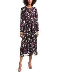 Bella Dahl - Tie Waist Midi Dress - Lyst