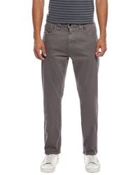 KARL LAGERFELD - Stretch Slim Leg Linen-Blend Jean - Lyst